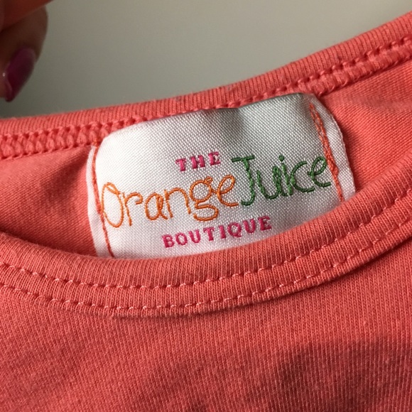 OJB coral flutter sleeve shirt 18 months - Picture 2 of 4
